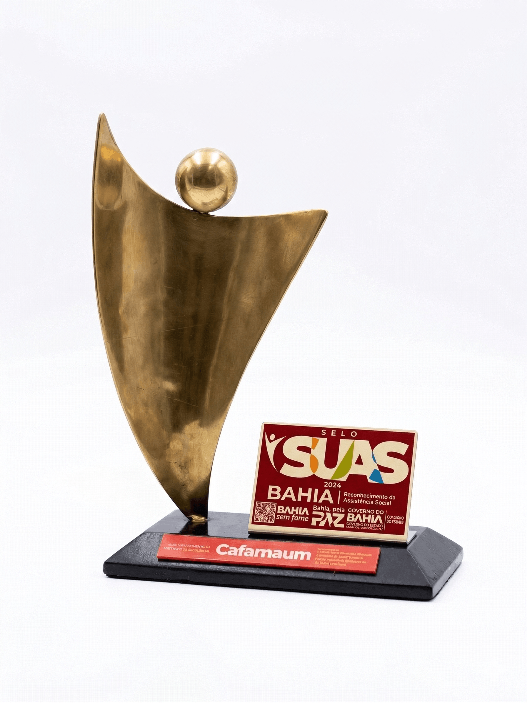 Troféu Selo SUAS Bahia 2026 — Cafarnaum-BA